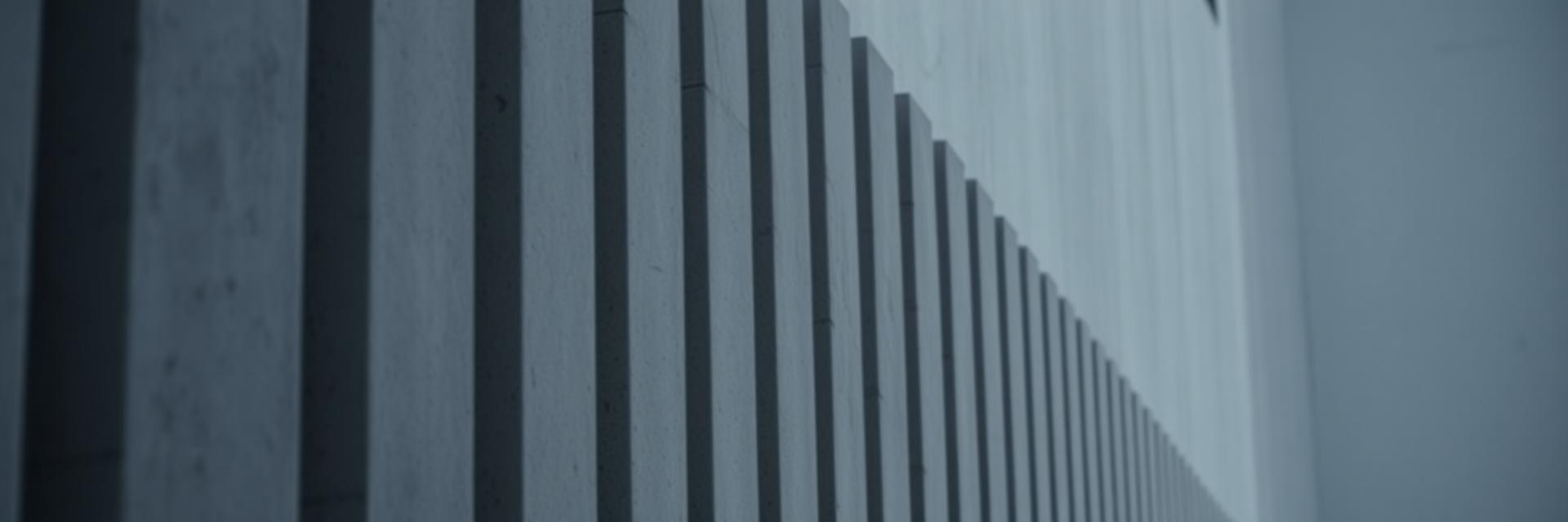 Illustrativ detaljbild av betongyta i en byggmiljö